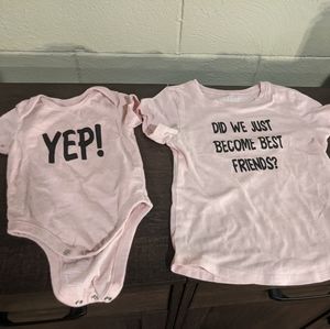 Big sister little sister elf quote matching shirts